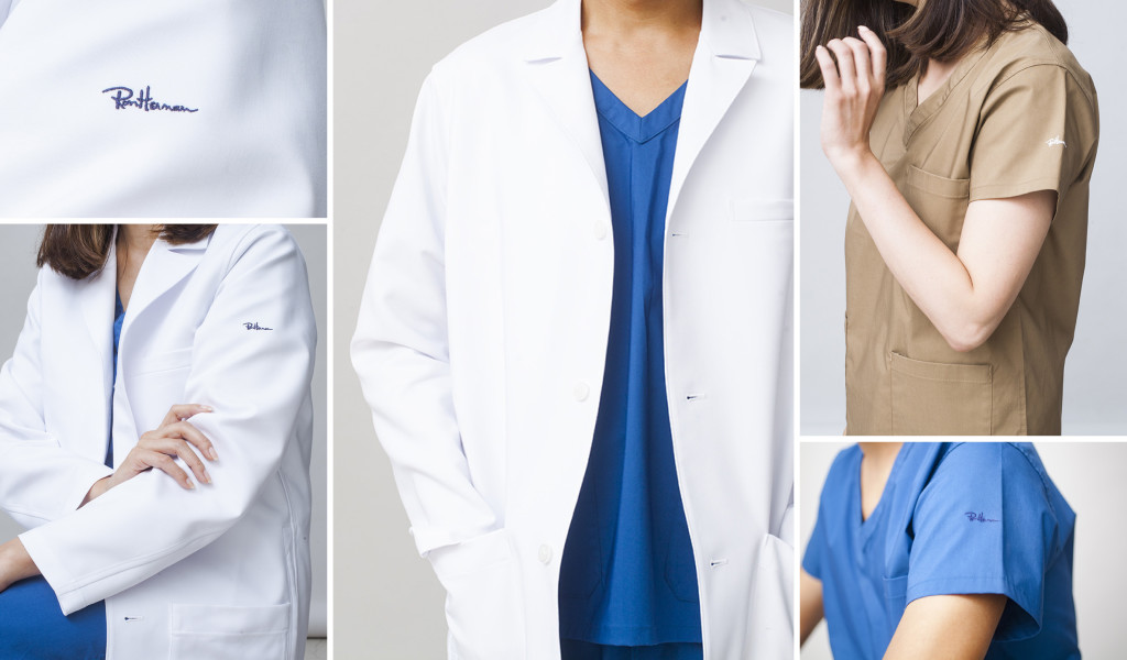 ロンハーマンとのコラボ白衣＆スクラブ 2017年12月5日より発売