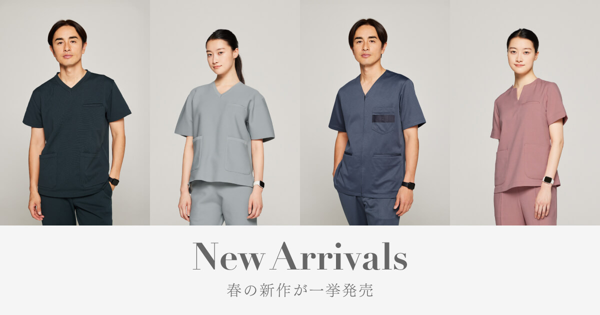 【新商品】次世代スクラブ「ZERO」と定番人気シリーズの新色・新型を発売