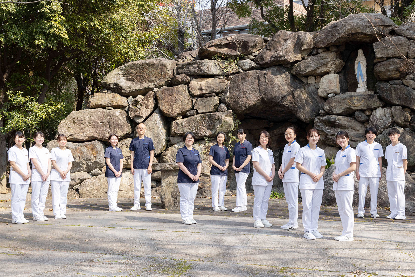 News & Note: Renewal of uniforms for the nursing department at St. Mary’s Hospital.
